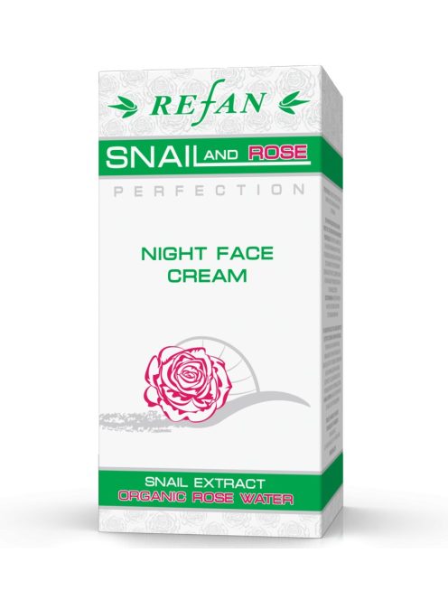 Snail & Rose Perfection éjszakai arckrém - csiga kivonattal és organikus rózsavízzel /40+/