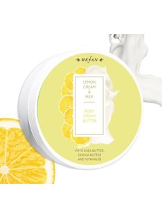 Citromkrém és tej testvaj shea és kakaóvajjal