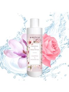 Magnólia és Rózsaszirom 2:1 tusfürdő és sampon